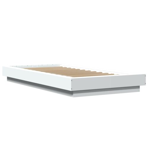 Bed Frame White 90x190cm - Image 2