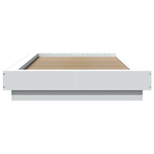 Bed Frame White 90x190cm - Image 4