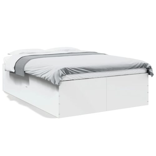 Bed Frame White 135x190cm