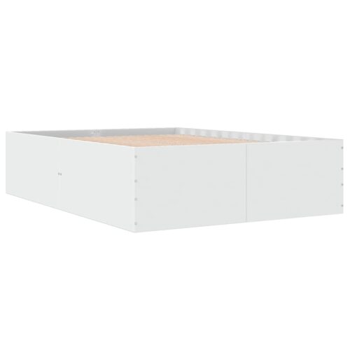 Bed Frame White 135x190cm - Image 2