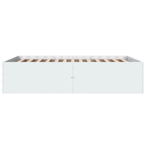 Bed Frame White 135x190cm - Image 5
