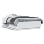 Bed Frame White 135x190cm