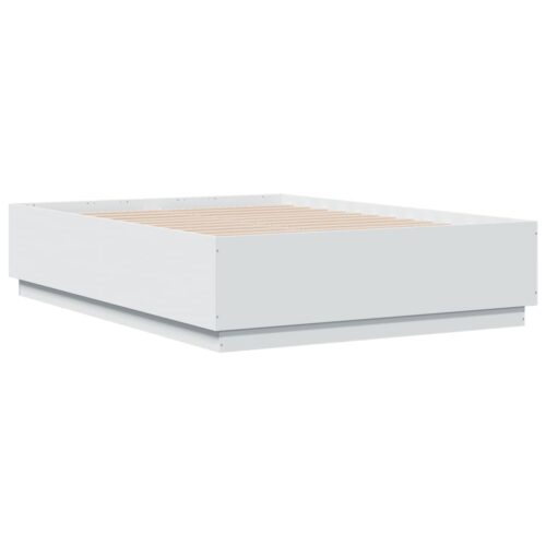 Bed Frame White 135x190cm - Image 2