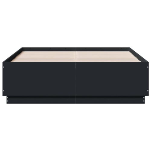 Bed Frame Black 135x190cm - Image 4
