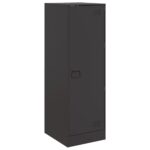 Sideboard Black 34.5x39x107cm Steel