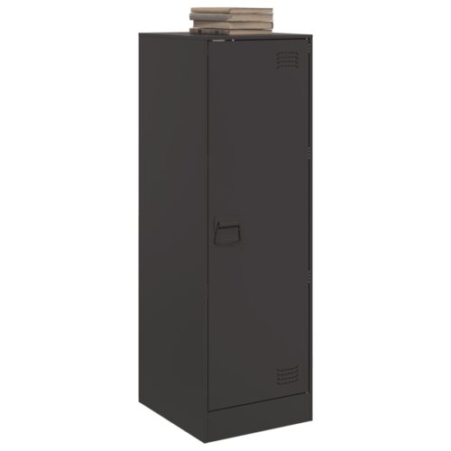 Sideboard Black 34.5x39x107cm Steel - Image 4