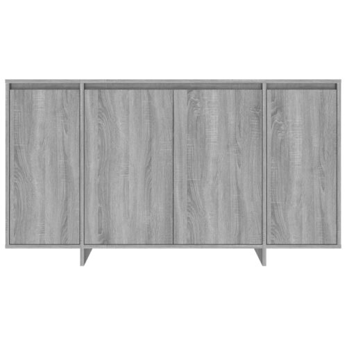 Sideboard Grey Sonoma 135x41x75cm Engineered Wood - Image 5