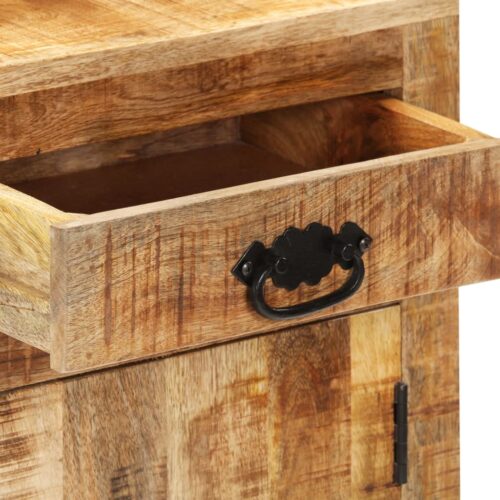 Sideboard 80x30x65cm Solid Rough Wood Mango - Image 7