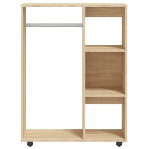 Wardrobe Sonoma Oak 80x40x110cm Engineered Wood - Image 5