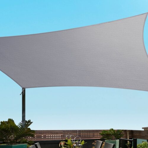 Instahut Waterproof Shade Sail Shade Cloth Canopy 220GSM 3x8m - Image 7