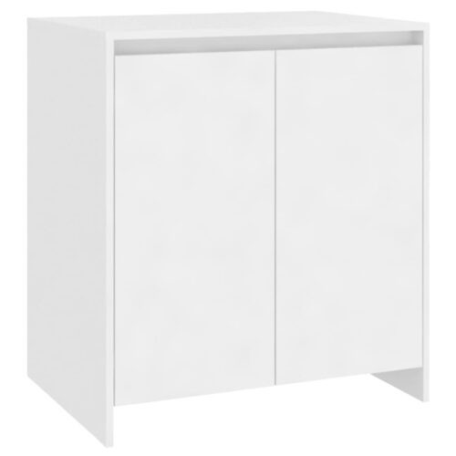 2-Piece Sideboard White Engineered Wood - Image 4