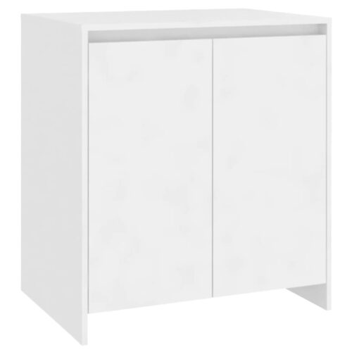 3-Piece Sideboard White Engineered Wood - Image 5