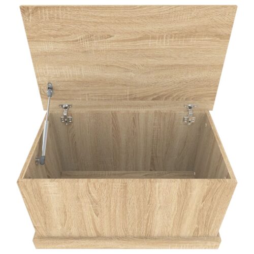 Storage Box Sonoma Oak 70x40x38cm Engineered Wood - Image 8