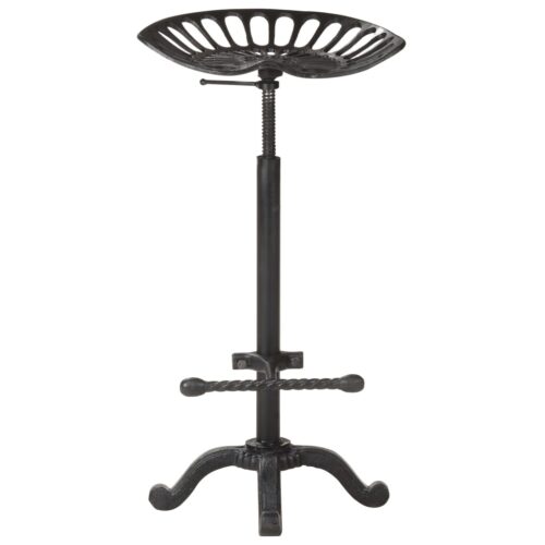 Bar Stool Black Cast Iron - Image 2