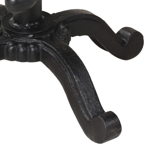 Bar Stool Black Cast Iron - Image 6