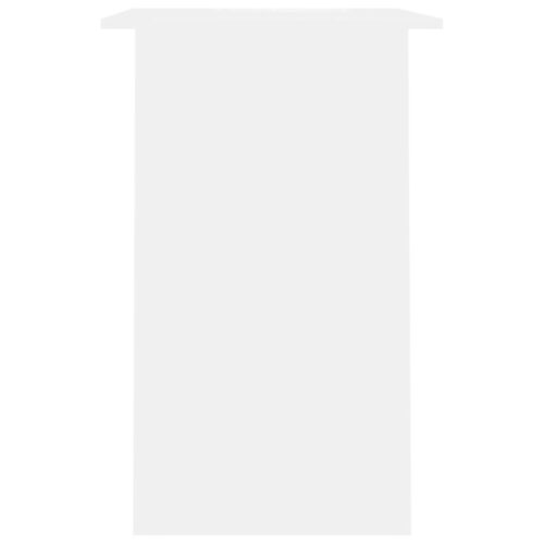 Desk White 90x50x74cm Engineered Wood - Image 5