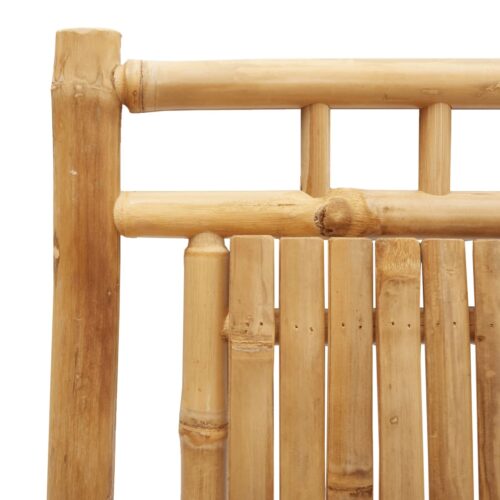 3-Piece Bistro Set Bamboo Outdoor Garden Patio Dining Lounge Furniture - Image 11
