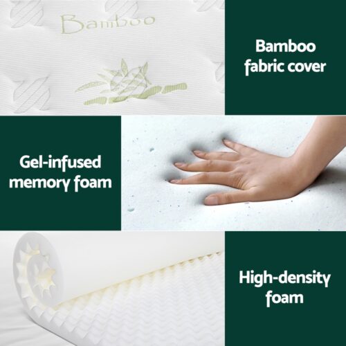 Giselle Mattress Cool Gel Foam 30cm King Single - Image 5