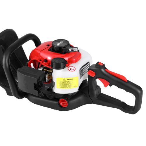 Giantz 25.4CC Petrol Hedge Trimmer 24" Dual Blade Tree Grass Garden Tool - Image 4