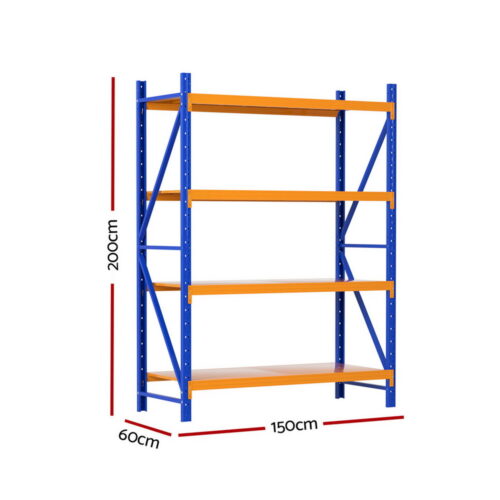 Giantz 2Mx1.5M Warehouse Shelving Garage Rack - Image 2