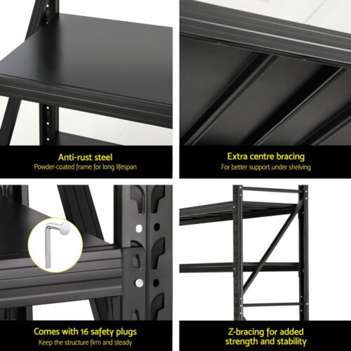 Giantz 2Mx2M Warehouse Shelving Garage Rack - Image 6