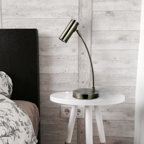 Sarla Table Lamp - Antique Brass - Image 2