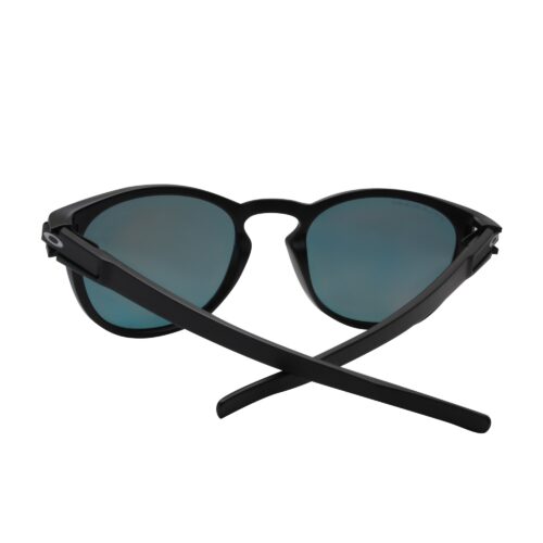 Oakley Custom Latch Matte Black Polarized Ruby Iridium Lens Mens Sunglasses - Image 5