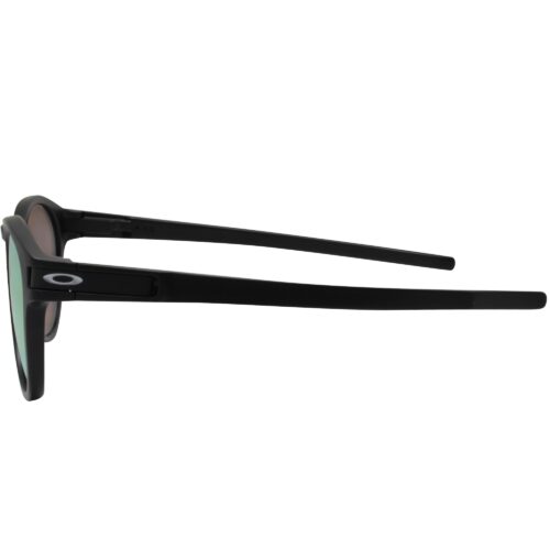 Oakley Custom Latch Matte Black Frame Fire Iridium Lens Mens Unisex Sunglasses - Image 3