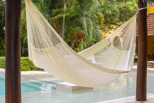 The Power Nap Mayan Legacy Hammock Hanging Chair Marble