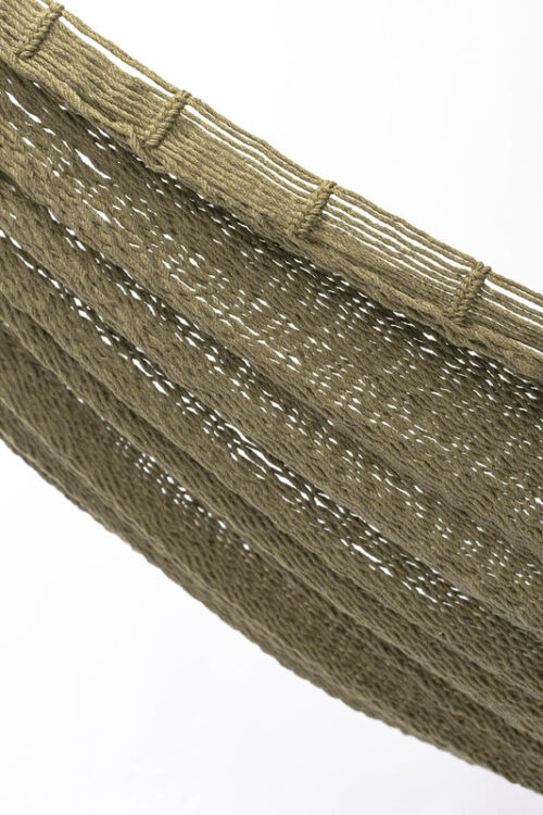Outdoor Undercover Cotton Mayan Legacy Hammock King Size Cedar - Image 4