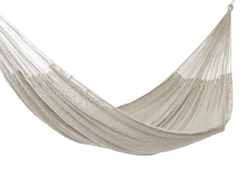 Outdoor undercover cotton Mayan Legacy hammock Family size Marble - Image 9