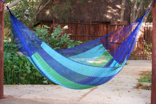 The out and about Mayan Legacy hammock Doble Size in Oceanica colour - Image 5