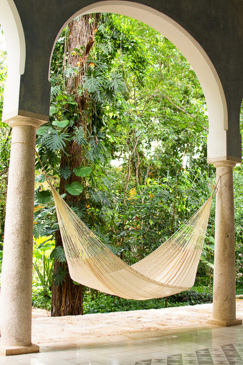 Mayan Legacy Bed Cotton hammock - Classic in Marble  colour - Image 5