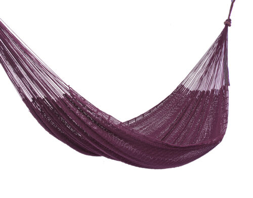Outdoor Undercover Cotton Mayan Legacy Hammock King Size Maroon - Image 4
