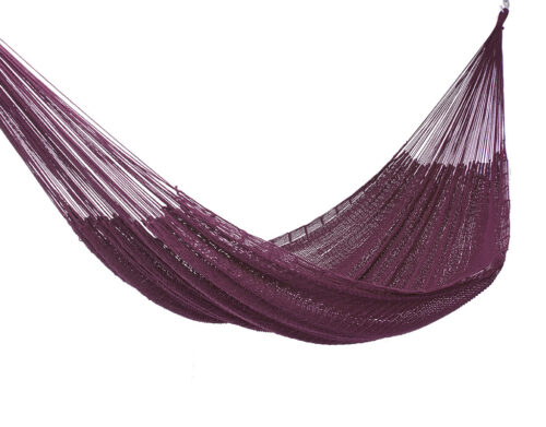 Outdoor Undercover Cotton Mayan Legacy Hammock King Size Maroon - Image 5