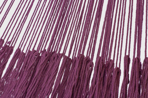 Outdoor Undercover Cotton Mayan Legacy Hammock King Size Maroon - Image 8