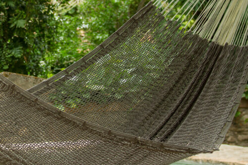 Mayan Legacy Queen Size Outdoor Cotton Dream Sands Hammock in Jardin Colour - Image 6