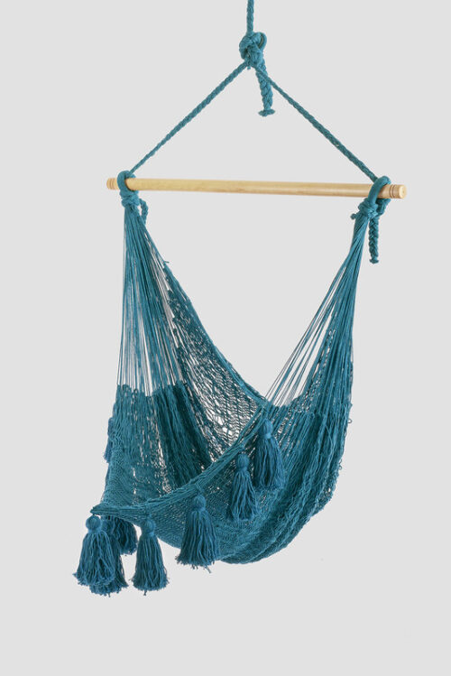 Deluxe Hammock Swing Chair in Plain in Bondi Colour - Image 2