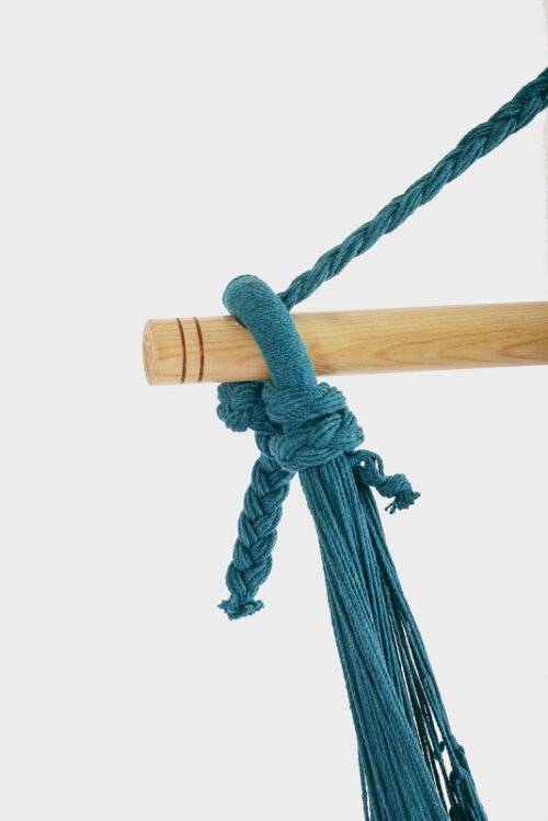 Deluxe Hammock Swing Chair in Plain in Bondi Colour - Image 4