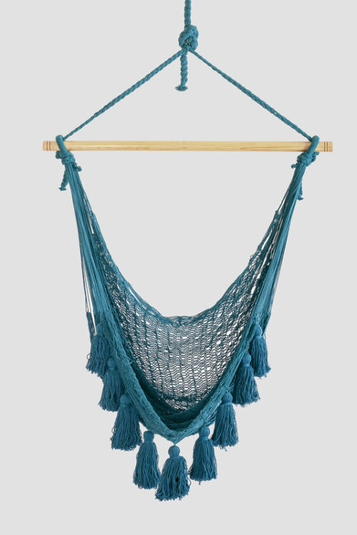 Deluxe Hammock Swing Chair in Plain in Bondi Colour - Image 6