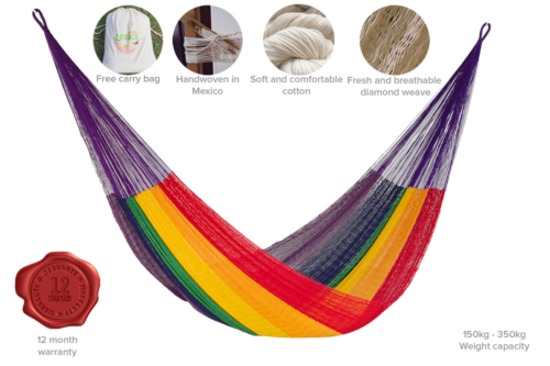 The Power nap Mayan Legacy hammock in Rainbow Colour - Image 7