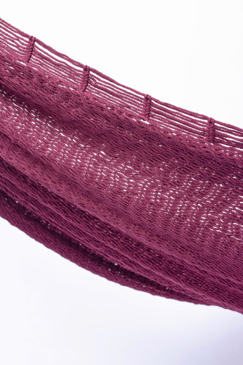 Outdoor undercover cotton Mayan Legacy hammock King size Mexican Pink - Image 3