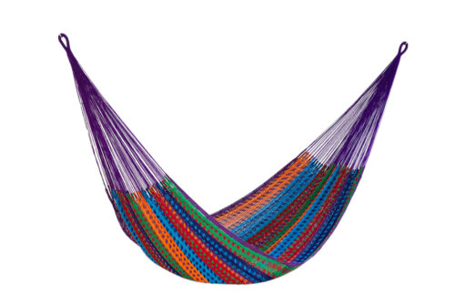 Outdoor undercover cotton Mayan Legacy hammock King size Colorina - Image 5