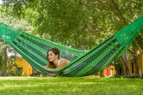 Outdoor undercover cotton Mayan Legacy hammock Family size Jardin - Image 6
