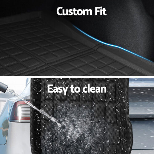 NEW Tesla Model 3 Highland 2024 Boot Liner Rear Frunk Cargo Trunk Mats Weisshorn - Image 6