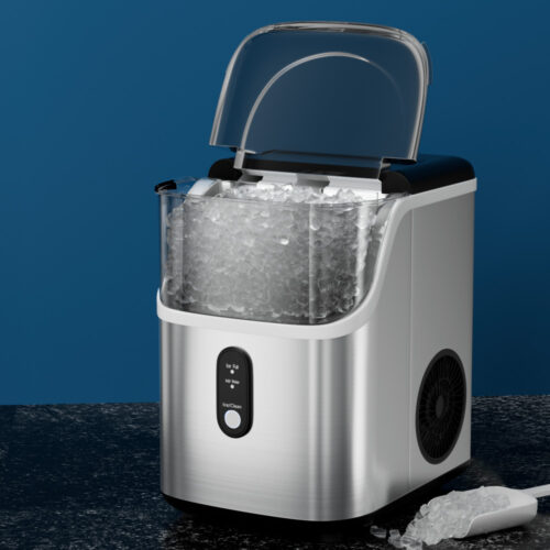 Devanti Ice Maker Machine 15kg Nugget Ice Cube - Image 7