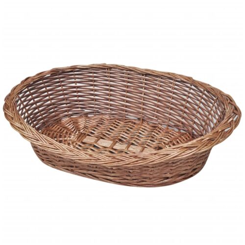 Willow Dog Basket/Pet Bed Natural 69cm
