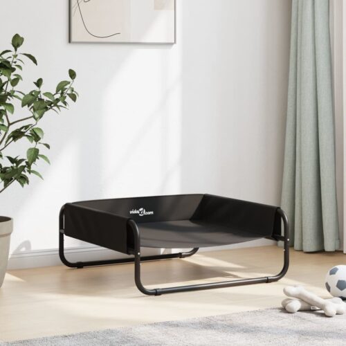 Elevated Dog Bed Anthracite Oxford Fabric Steel - Image 3