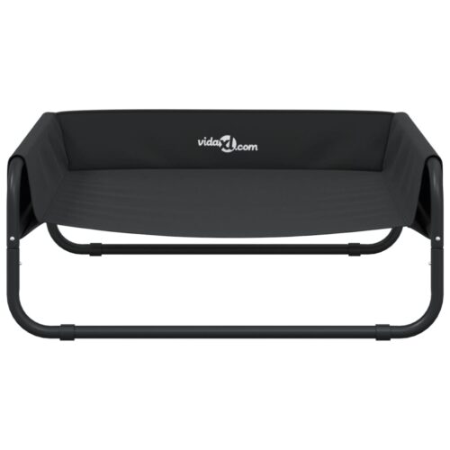 Elevated Dog Bed Anthracite Oxford Fabric Steel - Image 5