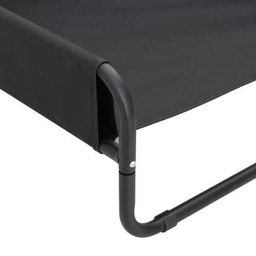 Elevated Dog Bed Anthracite Oxford Fabric Steel - Image 8